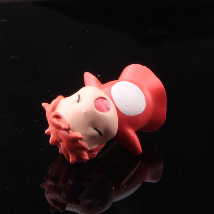 Cartoon Goldfish Ponyo Resin Mini Model Ornament For Garden Decoration Gift And