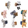 Estátuas Esculturas de Animais em Resina Decorações para Aquários Gatos Pendurados Figuras com Cesta de Armazenamento de Ferramentas Acessórios para Aquário