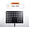 Foldable Music Rack Professional Height Adjustable Music Sheet Book Holder Heavy Duty Music Stand Conductor Stand