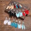 Boho-Feder-Quastenohrringe - Ethnischer Yunnan-Tourismus-Bestseller
