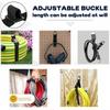 1/2Pcs Adjustable Extension Cord Holder Organizer with Triangle Clips for Garage Organization and Storage Heavy Duty Extension Cord