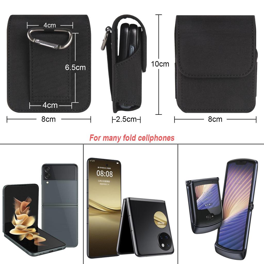 Custodia In Pelle Per Cellulare Da Cintura Uomo: Porta Telefono Con Clip E Passante Regolabile, Adatto A Smartphone 6.1-7.2 Pollici