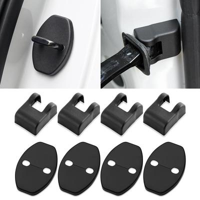 4 stuks autodeurslot beschermhoes + 4 stuks deurcontrole arm beschermhoes voor Skoda Fabia Superb Yeti Octavia A7 auto-accessoires