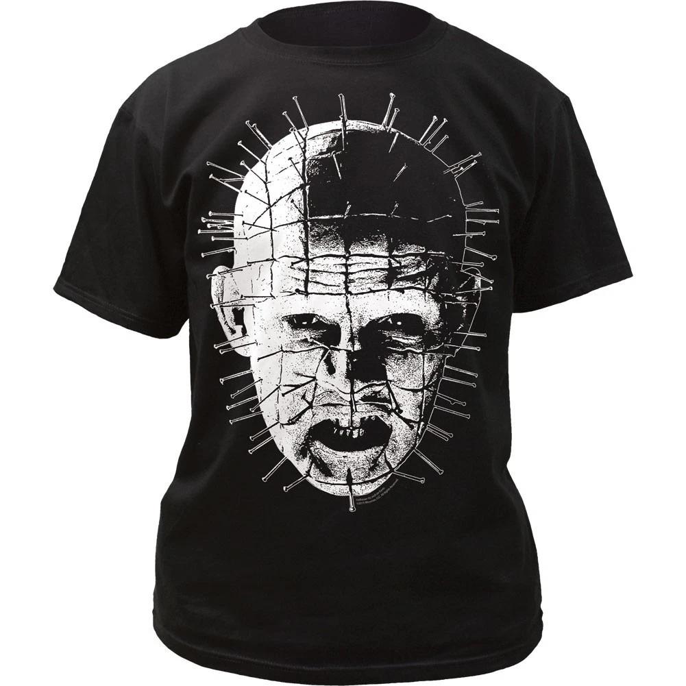 Hellraiser Distressed Pinhead Mens T T-Shirt Classic Horror Movie Tee New Black 3XL