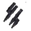 1 Pair T2/T3/T4/T5/T6 Male&Femal Branch PV Solar panel Cable Connectors 30A 1000V Electrical Photovoltaic Panel Wire Connector