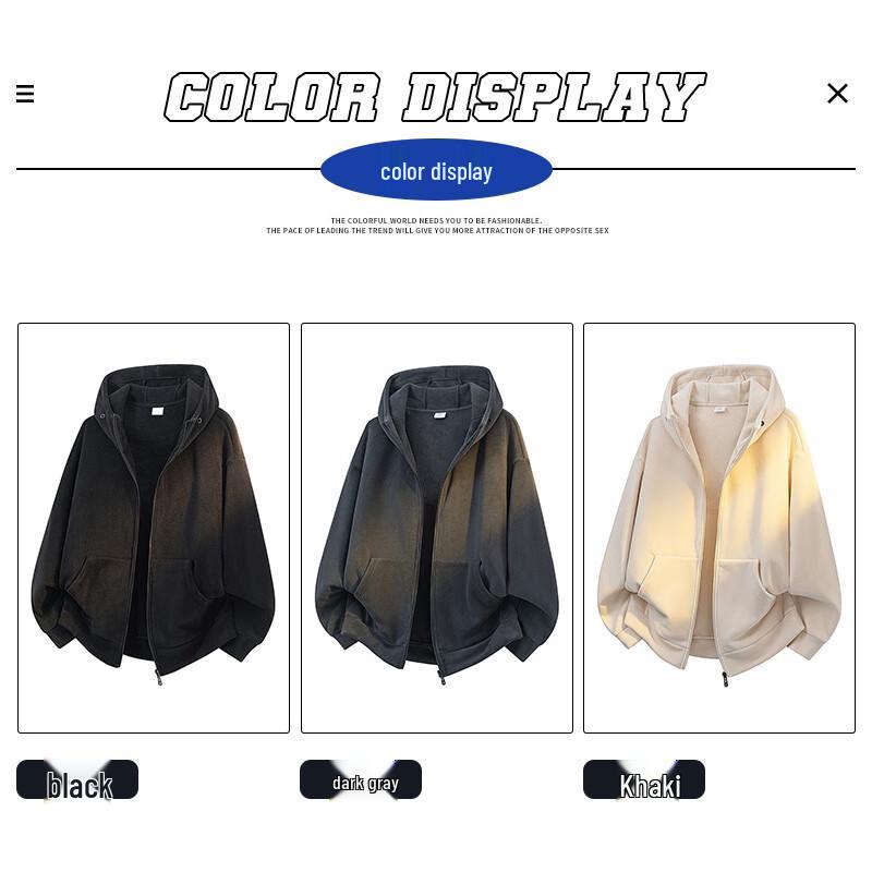 JEANSWEST Unisex Double-Sided Fleece Jacket