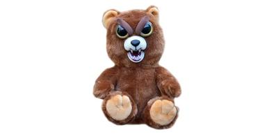 RANGS Feisty Pets Angry Bear Plush Toy with Changing Expressions