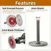 40mm Stone Carving Blade Engraving Diamond Saw Blades Dry Cutting Disc Grinding Wheel 6mm Shank for Stone Ceramic Porcelain Tile