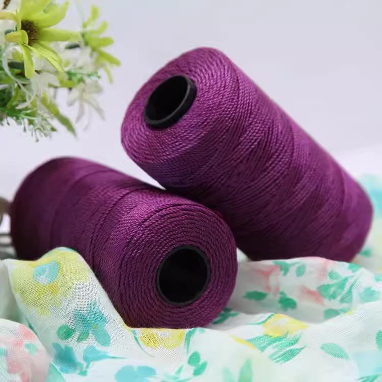 Ice Silk Bright Yarn for Handmade Knitting: Crochet Bags, Hats, Car Seat Cushions, Cup Holders, and Slippers.