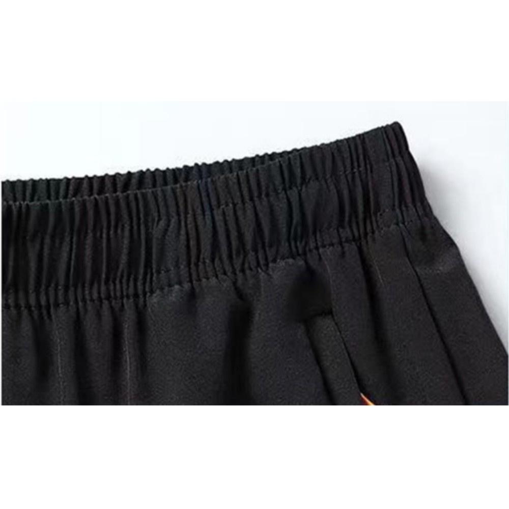 Pantaloni scurți din mătase de gheață cu uscare rapidă respirabili pentru bărbați, de vară, subțiri, mari, sport, alergare, absorbție transpirație, higroscopici, de plajă, casual, largi, capri