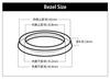 King Hublot Compatible Big Bang 44mm Case Zirconia GP Rose [Import Original] Bezel, Aftermarket, Gold, Double-Layered