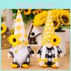 Cute Bee Plush No Face Elder Gnome Doll Perfect For Unique Home Decor Gifts