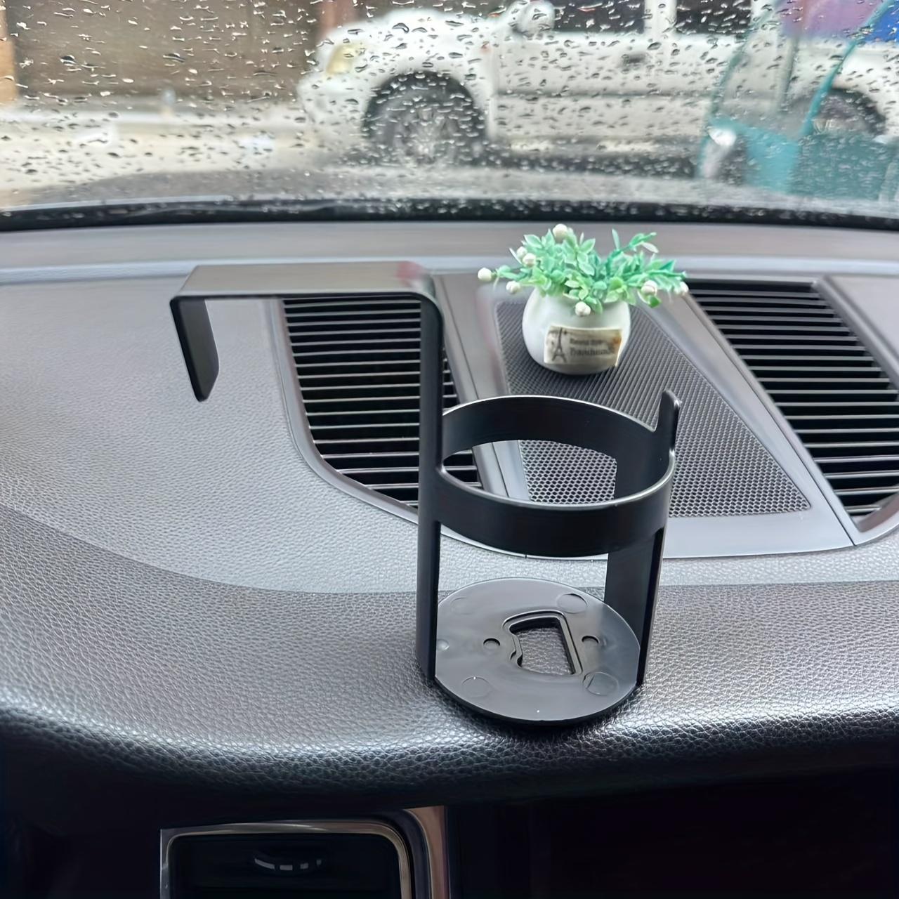 

1PC Car portable cup holder, black water cup holder inside the car, car beverage holder, car storage rack, convenient cup holder чёрный