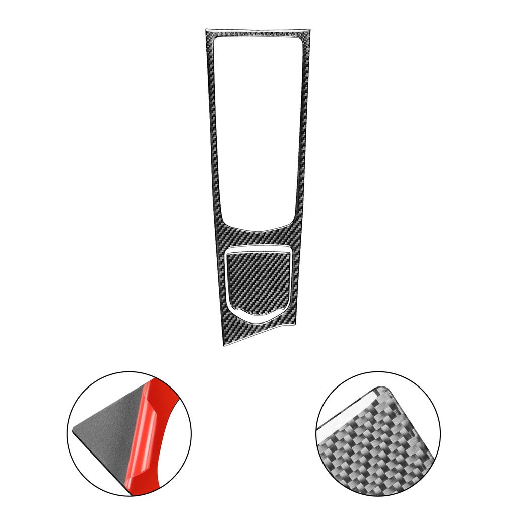 For Porsche Panamera 2010-2016 Carbon Fiber Central Control Multimedia Panel Cover Car Interiors Accessories Decoration Sticker