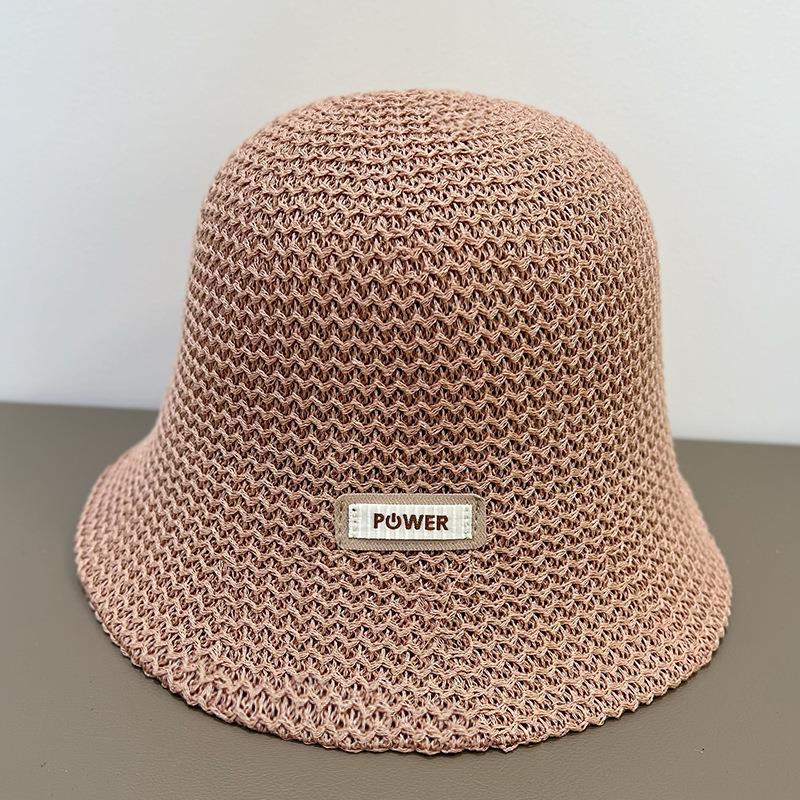 Sombrero de Sol Transpirable Moda Sombrero de Cubo de Viaje Mujeres Primavera y Verano Sombrero de Cuenca Protector Solar Sombrero de Cubo Plegable