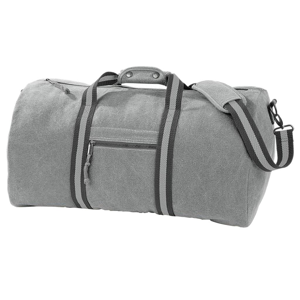 Quadra Vintage Canvas Holdall Duffle Bag - 45 Litres
