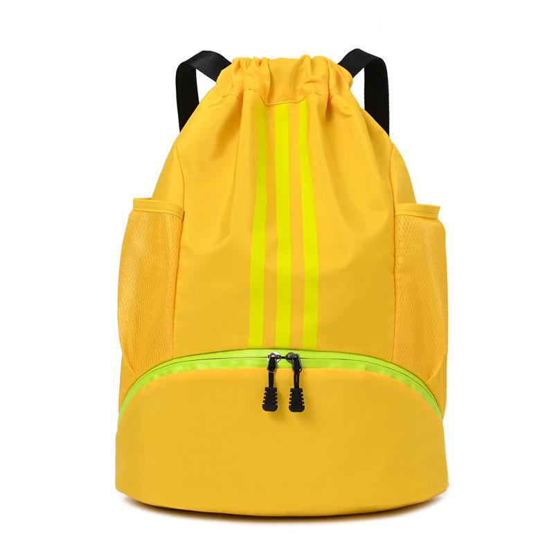 

Dry and Wet Separation Sports Swimming Bag Outdoor Basketball Must-have Lightweight Shoes Trolley Drawstring Backpack