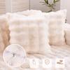 Imitation Rabbit Fur Sofa Towel European Winter Thickened Fleece Living Room Sofa Cushion Cover Cloth