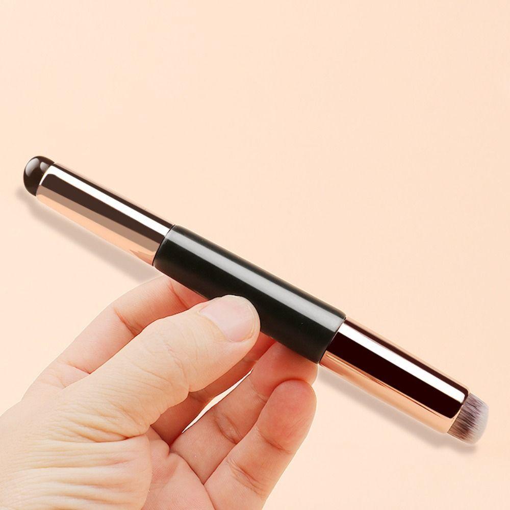 Soft Silicone Lip Brush Portable Foundation Brush Nail Pen Concealer Brush Women