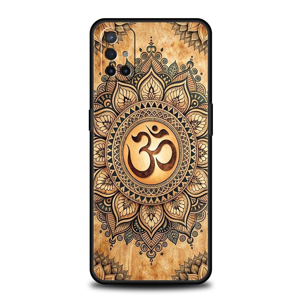 Phone Case For Oneplus 13R 13 12 10T 11 R10 Nord N100 N200 N10 9 9R CE 2 3 Z Pro Lite 5G Soft TPU Cover Indian Pattern Mandala