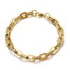 New Hiphop Stainless Steel Bracelet Men Handmade Luxury Zirconia Tennis Chain Link Braclet Father Day Gift Accessories Hombre