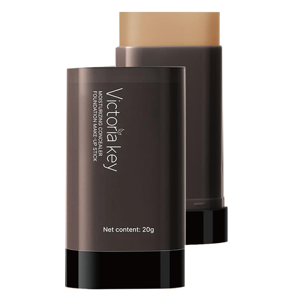 

Тональный стик MIRUOKOU и кисть Многократное использование с одним удобным водостойким и легким Высокостойкий [Новейший 2025] Кисть, Женский Мужской