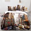 Statue of Liberty American City 3D Bedding Set Scenery Duvet Cover Set with Pillowcase Home Textile Twin Full Queen King Size