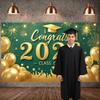 Grad Celebration Display Shiny Letters Graduation Banner Grad Party Background Festive Design Congrats Display For Class Of 2026