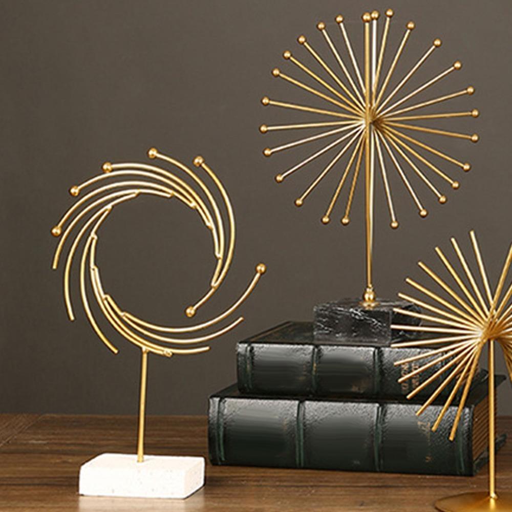 Distinct Surface Texture Handmade Abstract Metal Sculpture Office Desktop Ornament