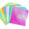 Pearlescent Glitter Origami Paper 15x15 cm - Handmade Square Folding Paper