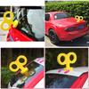 Funny 3D Wind Up Key Sticker for Car Roof Decoration Waterproof Cute Clockwork Decor For Motorcycle Electric Motorbike Small Car