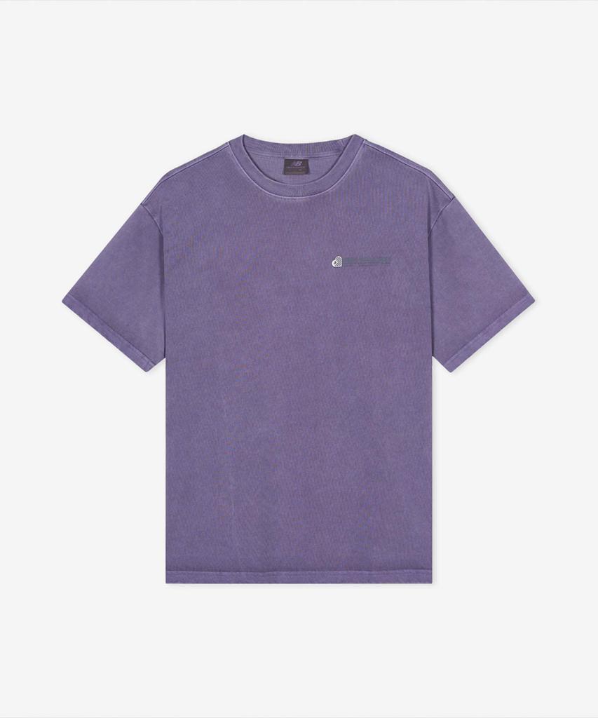 Nyuballanseu Nbneg2A073 / Uni Nb Heart Graphic Short Sleeve Tee (Dark Purple)