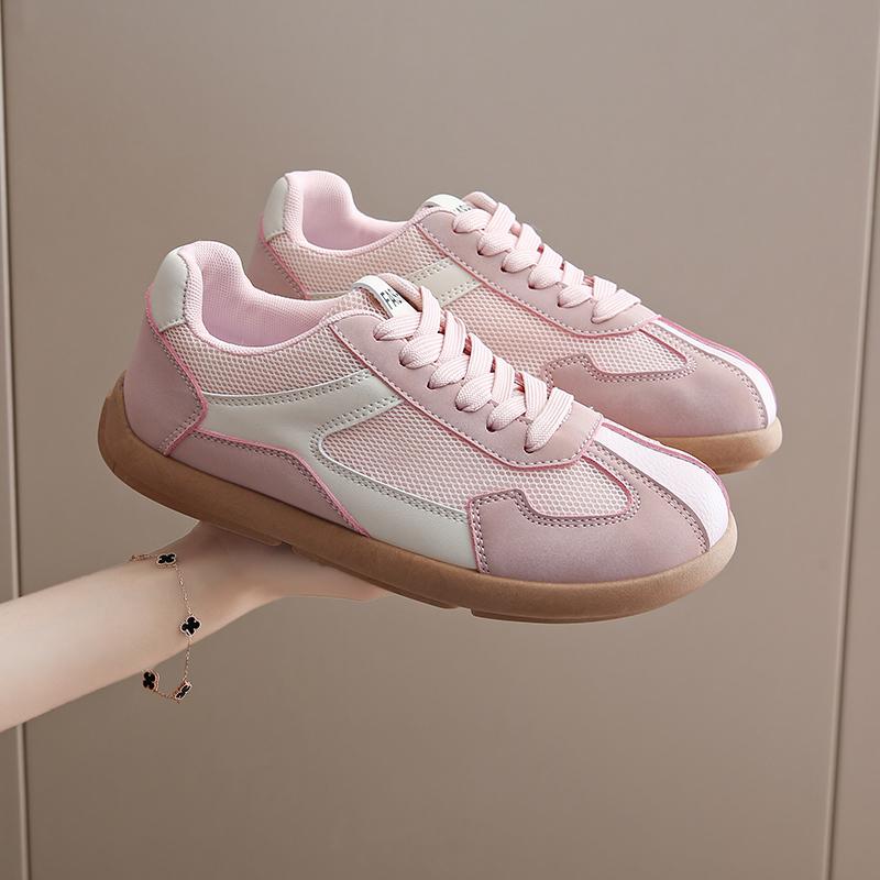 Mode CRLAYDK Klassische Damen-Sneaker Lässig Walking Mesh Bequeme Trainingsschuhe Damen Sport Laufen Schnürschuhe Skate Tennis