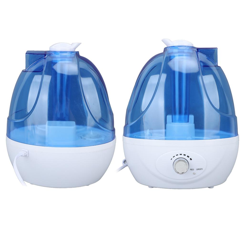 Umidificator cu ceață rece 2,5 L Rezervor de apă Umidificator silențios pentru dormitor Cameră mare Rotație reglabilă 360