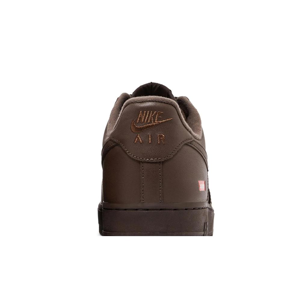 Nike Air Force 1 Low 'Box Logo - Baroque Brown' (Unisex) Baroque Brown / Baroque Brown / Baroque Brown Skate Shoes CU9225 200