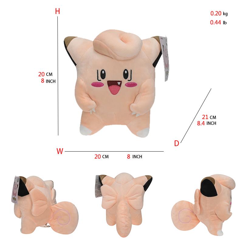 Squirtle Jigglypuff Plyšové hračky Charizard Marill Bulbasaur Vyplněné panenky Kreslené panenky Kawaii Dárek k narozeninám