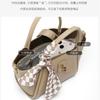 Premium vegetable basket bag 2025 new niche portable women's bucket bag large capacity shoulder messenger women's bag