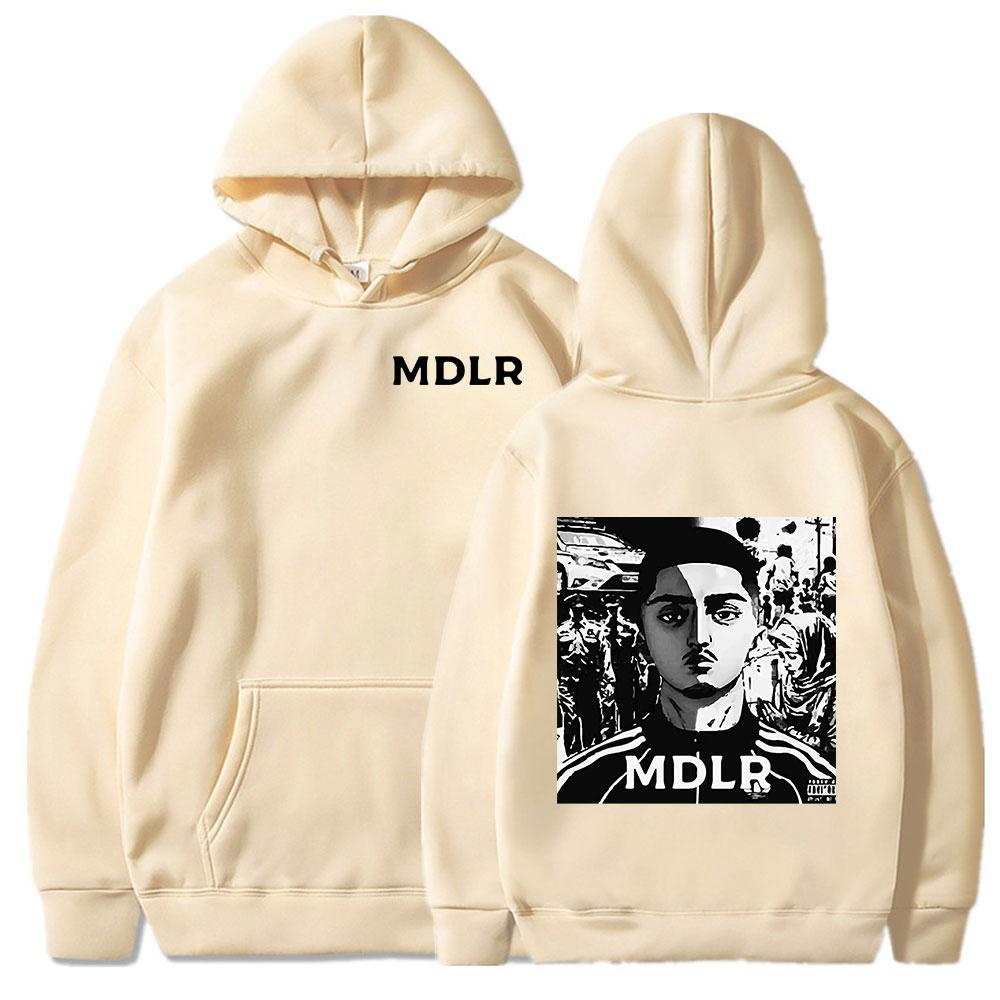 Rapper Morad MDLR Grafik-Hoodies Herren Damen Kleidung Mode Hip Hop Oversized Sweatshirts Vintage Locker Pullover Streetwear