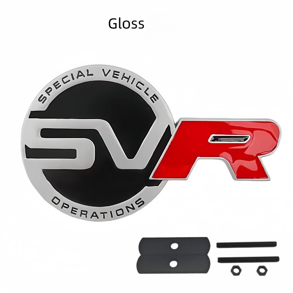 3D Metal Car Badge Sticker Car Front Grill Side Fender Rear Trunk Emblem Decal