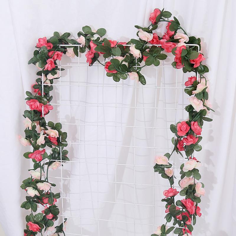 45 Rose Vine Artificial Silk Flowers - Decorative Simulation Vines