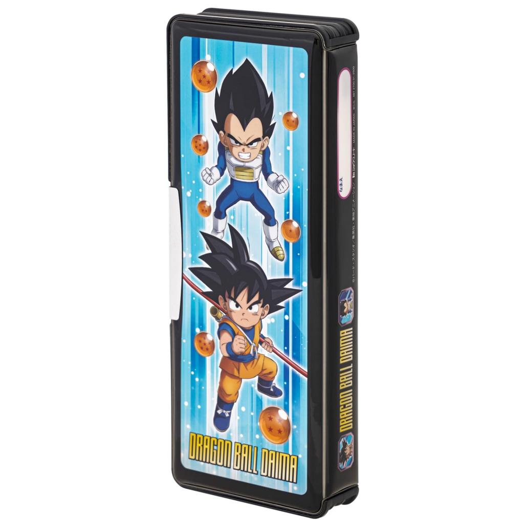 Showa Note Dragon Ball Daima Holographic Pencil Case, Double-Sided Opening, Sparkly Design, 487270001