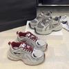2025 Autumn and Winter New Platform Dad Shoes Women's Design Sense Versatile Casual Shoes Women's Retro Lightweight Running Sports Shoes