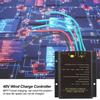 48V Waterproof Wind Turbine Controller MPPT Charge Controller 800W Wind Power Regulator