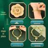 Children's Handcrafted Glass Bead Bracelet DIY Kit - Ancient Style Jewelry Gift