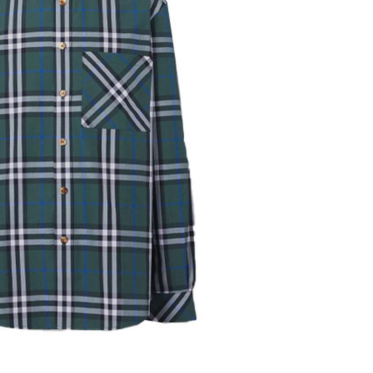 Burberry Shirt Men's Forest Green 80415231