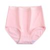 Plus Size Women's 200 Jin High Waist Breathable Cotton Panties - Abdomen Control & Hip Lift for Middle-Aged and Elderly