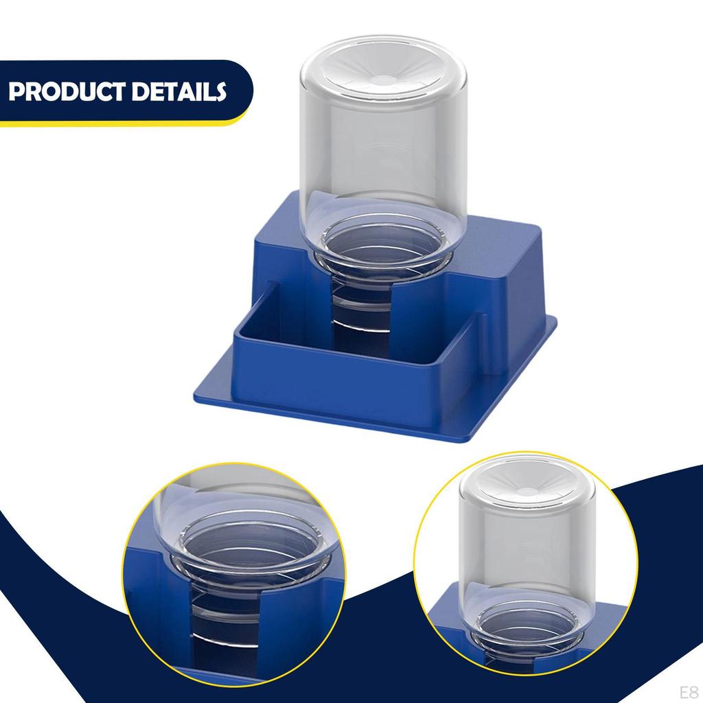 Automatic Reptile Water Dispenser, Drinking Aid, Sturdy Container, Pet Accessories,