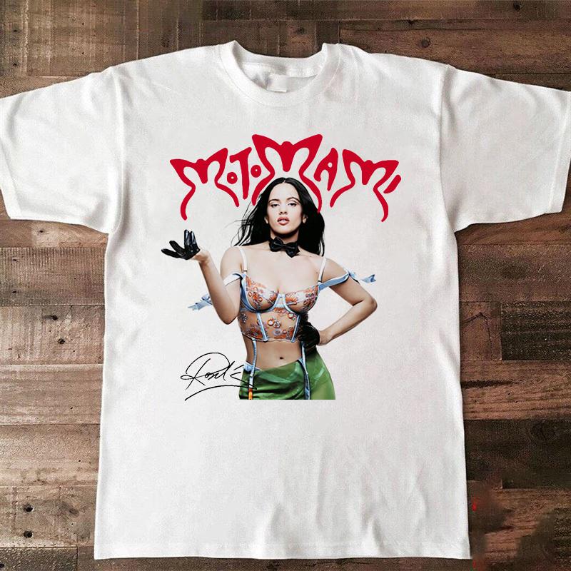 

Rosalia Album Signature Gift For Fan Tee Short Sleeve Unisex T-Shirt All Size Unisex T-Shirt XXXXL