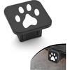 2 Inch Trailer Hitch Cover, Dog Paw Rubber Dustproof Waterproof Plug, Tow Hitch Square Mouth Receiver Plug Protector, Tow Hitch Cover For Most
