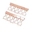 20Pcs Binder Clips Little Bear Design Sturdy Durable Iron Widely Used Paper Clips for Document File Clothes